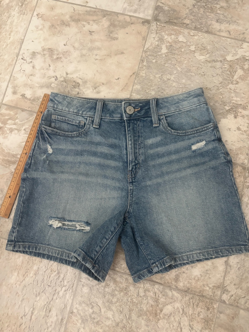 Women’s Light Blue Denim Shorts